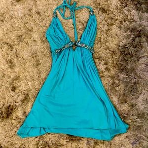 Sky XS blue summer party dress